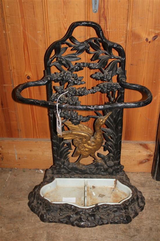 Cast stick stand